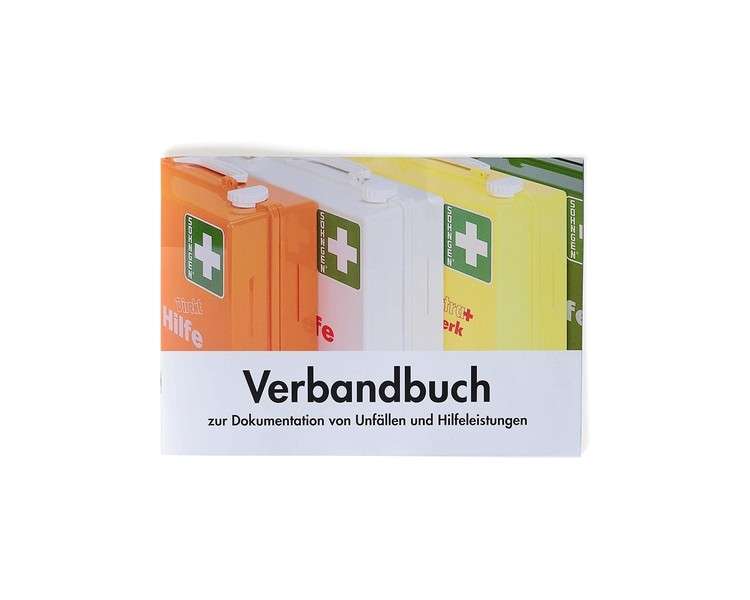 Söhngen 8001008 First Aid Book DIN A5 Green