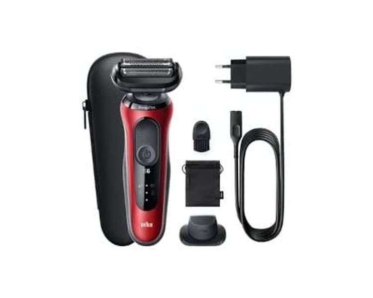 Braun Series 6 61-R1200S Red