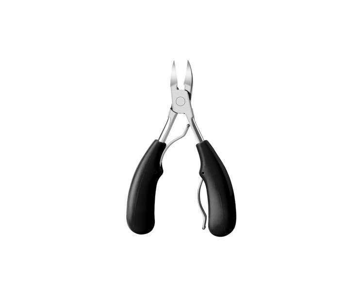 EWANTO Black Nail Clippers with Curved Tip HH-20