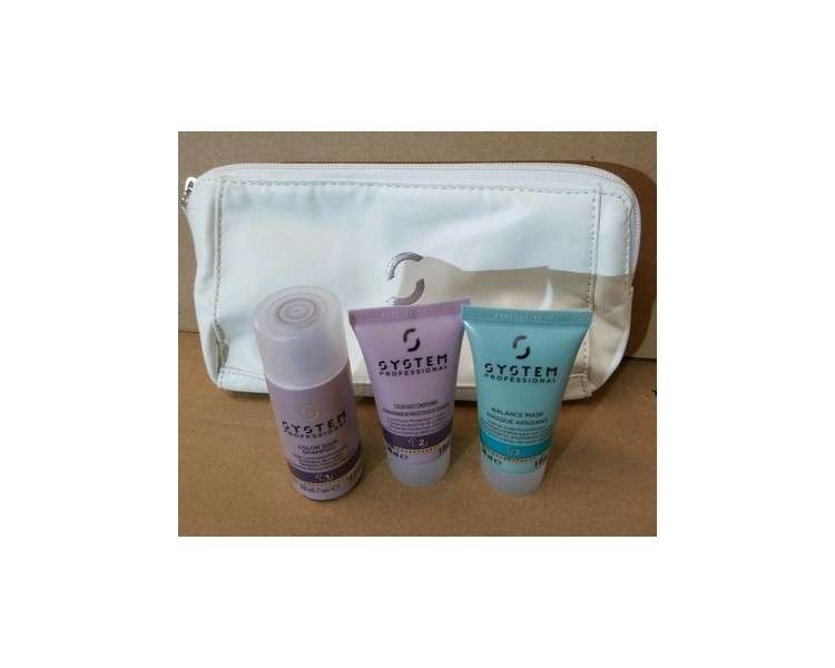 System Professional Color Save Shampoo and Conditioner with Balance Mask Set