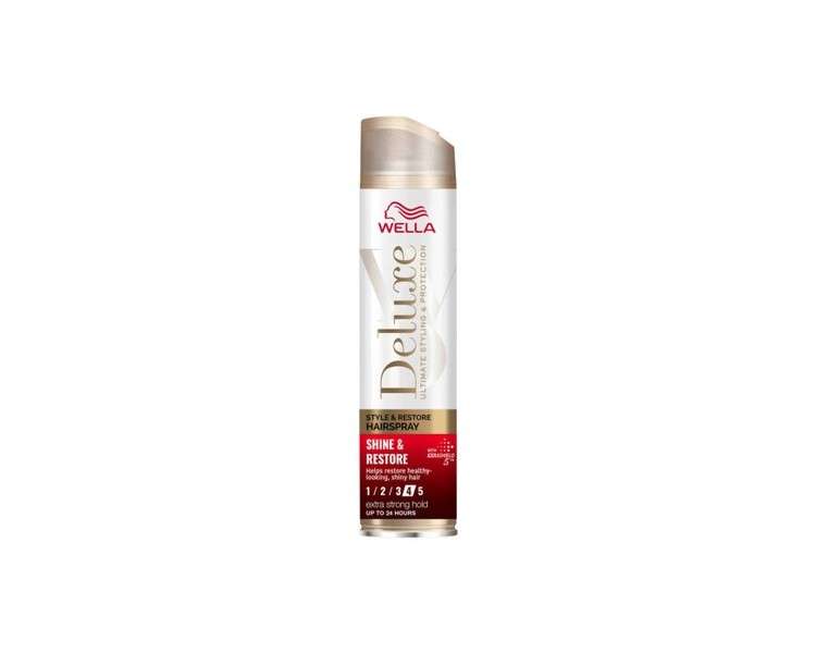 Wella Deluxe Shine & Restore Hairspray 250ml