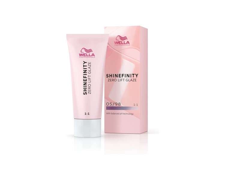 Shinefinity Steel Orchid Shade 05/98 Hair Color 60ml