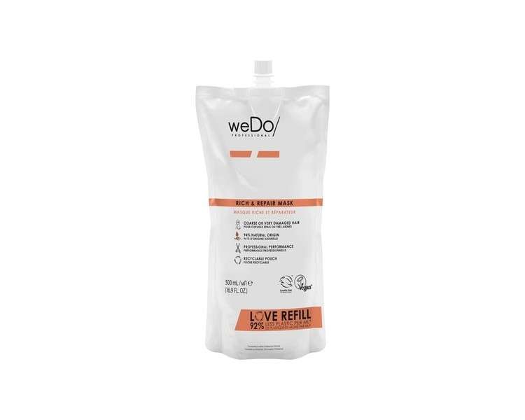 weDo Rich Repair Mask Refill 500ml for Frizzy Hair