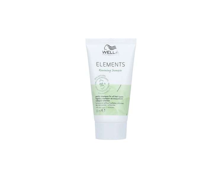 Wella Professionals Elements Renewing Smoothing Shampoo 30ml