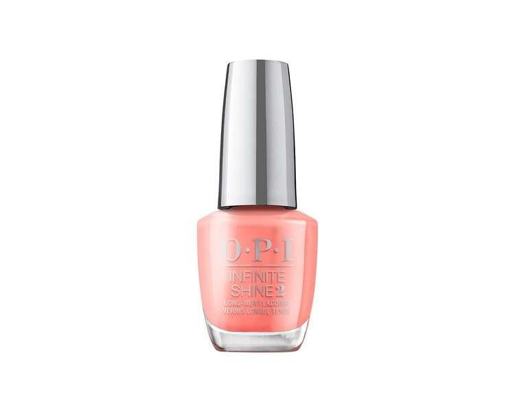 OPI Infinite Shine Long-Wear Lacquer Orange Nail Polish 14.7ml Summer Make the Rules, Flex on the Beach