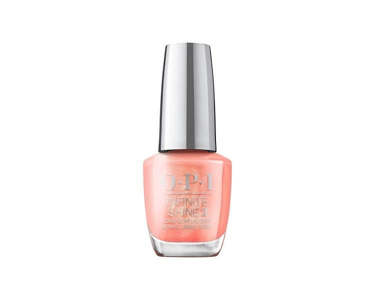 OPI Me Myself and OPI Collection Infinite Shine Long-wear Nail Polish 2nd Step Data Peach