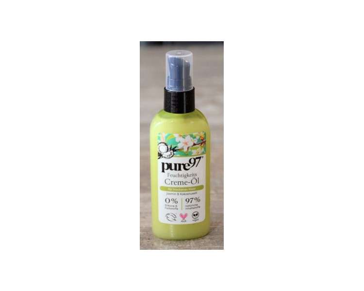 pure97 Moisturizing Cream-Oil for Dry Hair with Jasmine & Coconut Oil 100ml - NEW