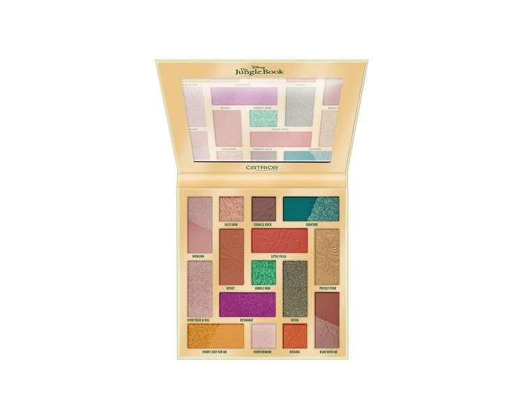 Catrice Disney The Jungle Book Eyeshadow Palette 15 Colors Natural Intense Vegan