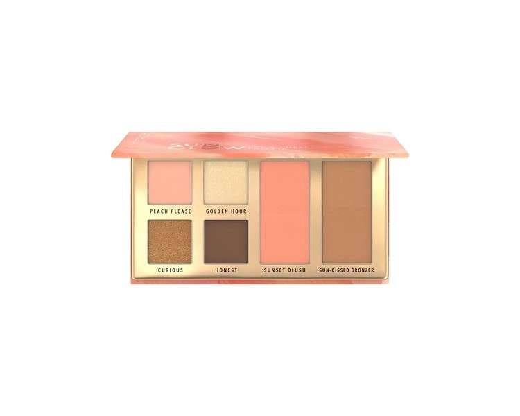 Catrice Sun Glow Eye & Cheek Palette Multicolor 6 Colors Long-Lasting Shimmering Matte Vegan Oil-Free Perfume-Free Alcohol-Free 10g