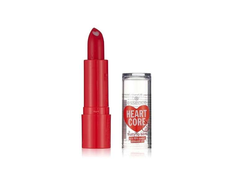 Essence Heart Core Fruity Lip Balm 2 Sweet Strawberry 3g