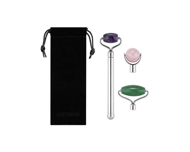 Catrice Gemstone Facial Roller Kit Regenerating and Smoothing for Sensitive Skin