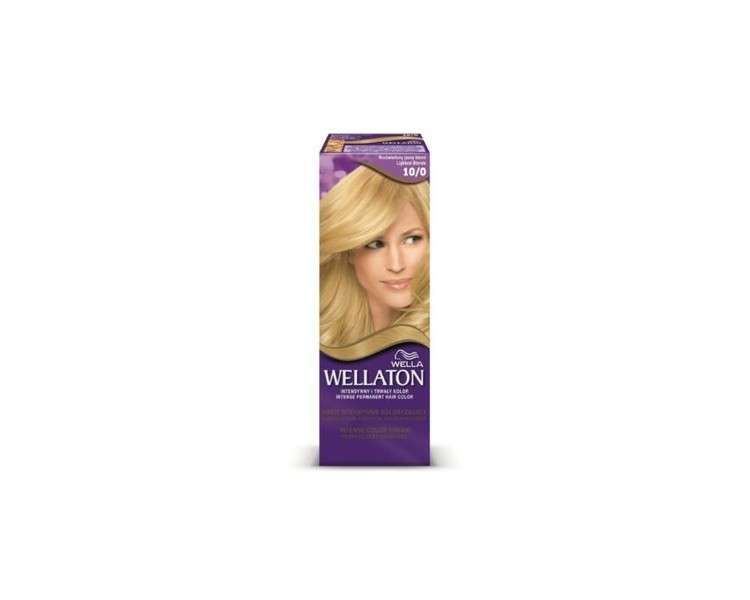 Wella Wellaton Intensive Color Cream No. 10/0 Illuminated Light Blonde 1op