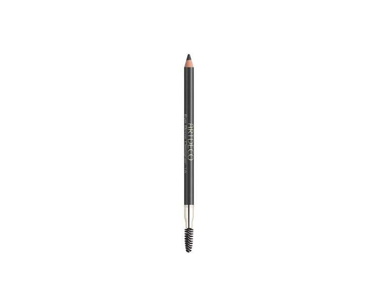 ARTDECO Eyebrow Designer with Brush - Fills in and Defines Eyebrows 1g 1A Soft Black