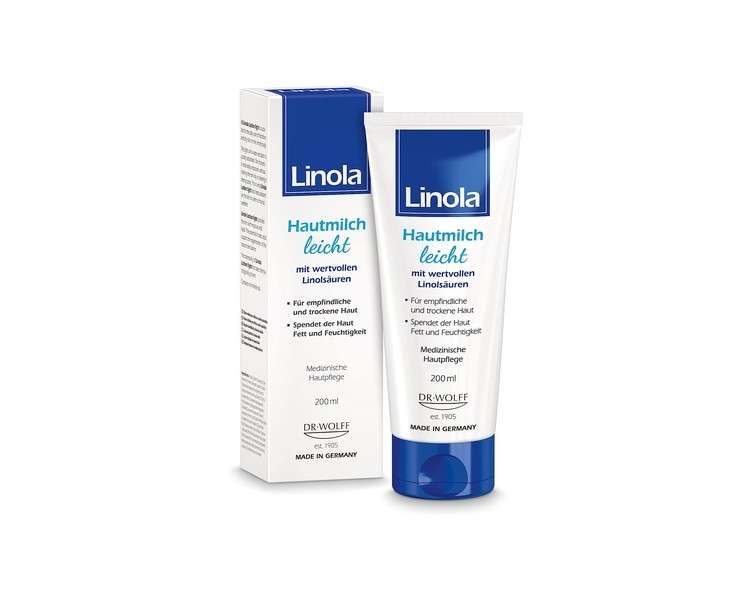 Linola Skin Milk Light with Valuable Linoleic Acids 200ml