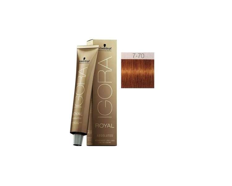 Schwarzkopf Igora Absolutes 7-70 Hair Color 60ml