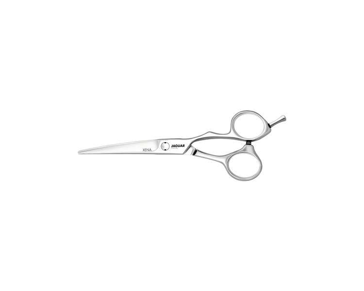 JAGUAR SILVER LINE XENA 6.0" Hair Scissors Offset Design Forged from Special Steel with Slice