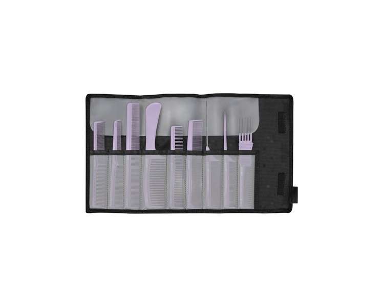 JAGUAR A-Line Comb Set with 9 Lavender Combs No. A599-16