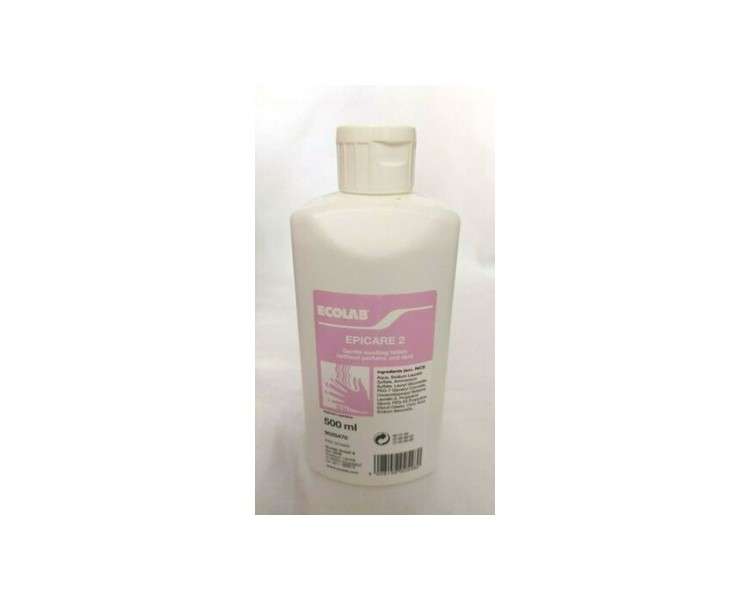 Ecolab Epicare 2 Hand Wash Lotion Liquid Soap 500ml - 1.60€/100ml