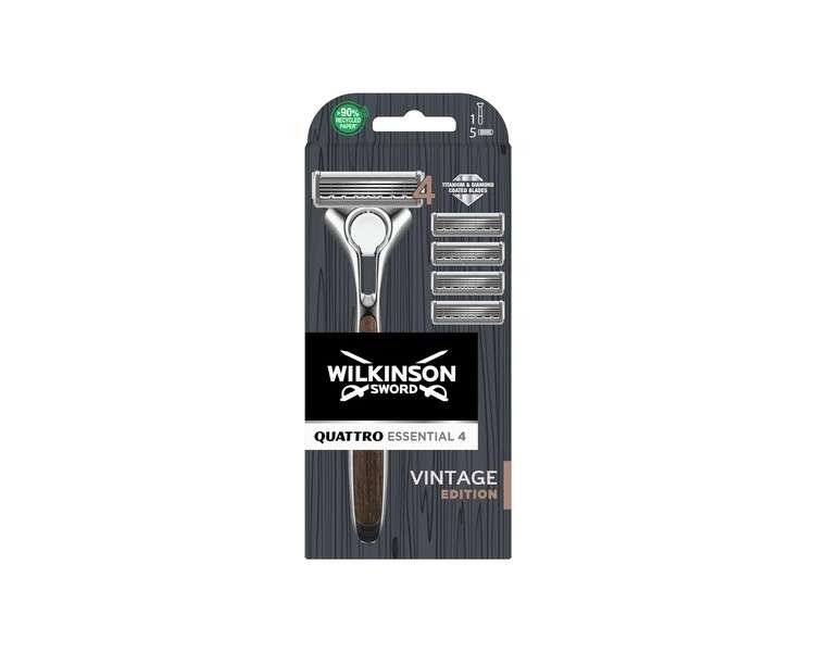 Wilkinson Sword Quattro Vintage Edition Razor