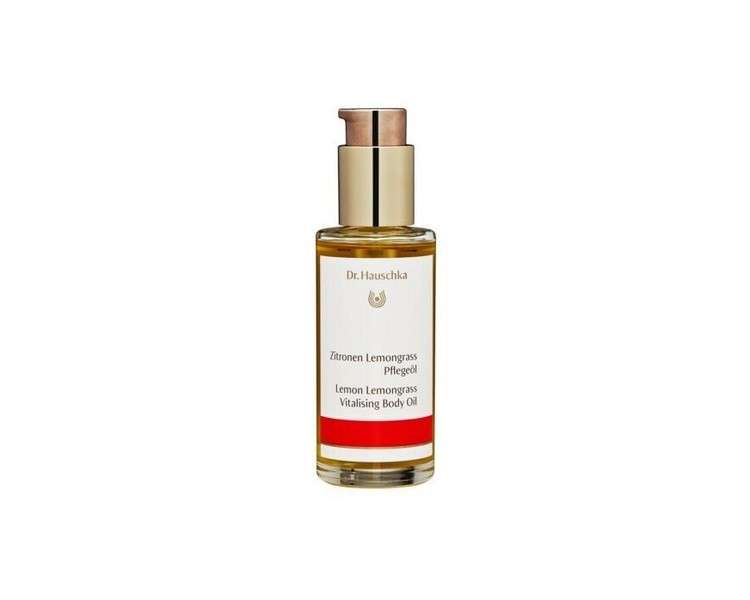 Dr. Hauschka Lemon Lemongrass Vitalising Body Oil 75ml - Moisturizing