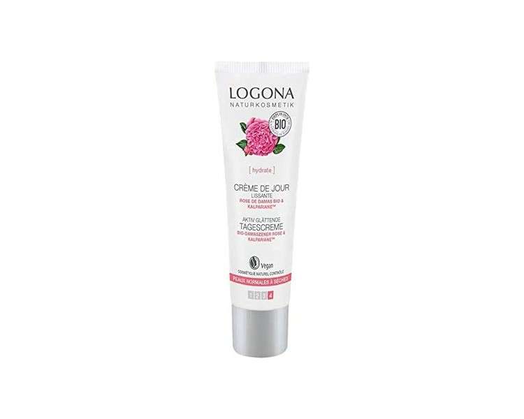 LOGONA Visage Day Cream with Damask Rose and Kalpariane 30ml