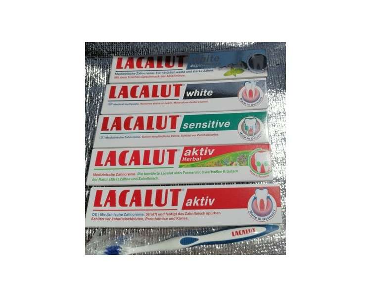 Lacalut Medical Toothpaste 75ml - Original Germany