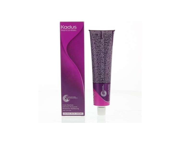 Kadus Permanent Hair Colour 60ml 10/8