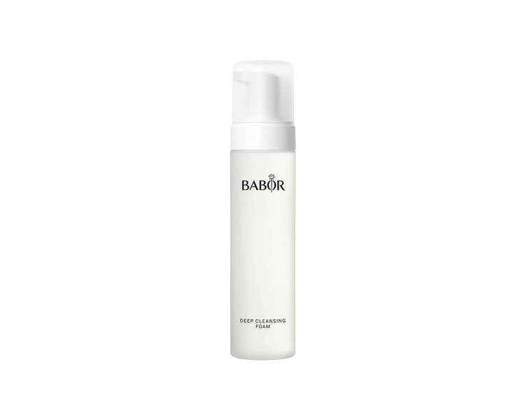 BABOR Deep Cleansing Foam for Tired and Dull Skin Refreshing Cleansing Foam for Daily Facial Cleansing 200ml
