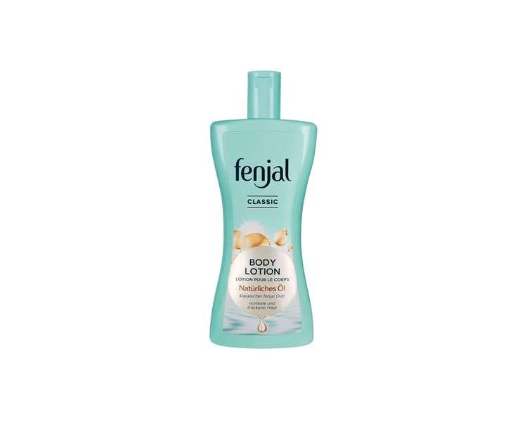 Fenjal Classic Body Lotion with Natural Oil and Classic Scent 400ml