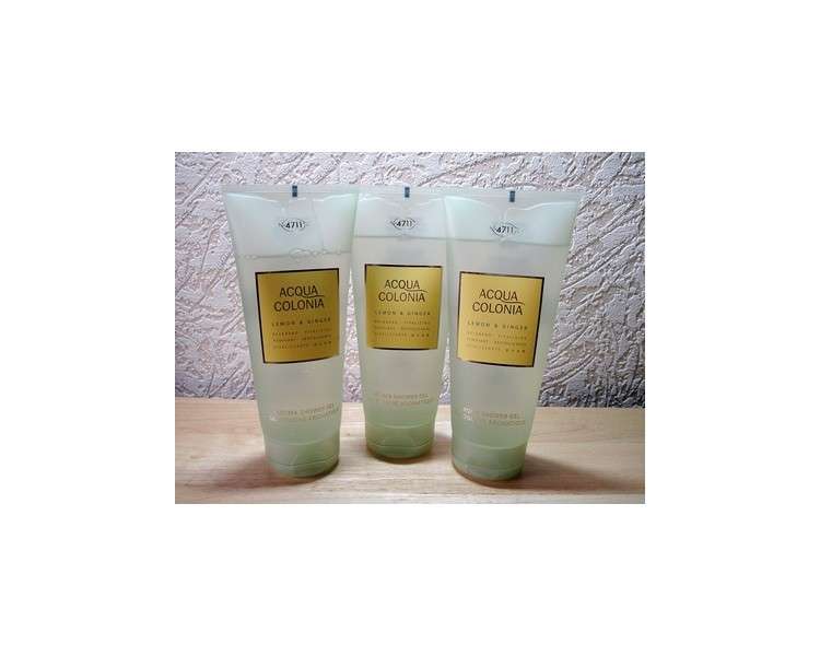 4711 Acqua Colonia Lemon & Ginger Aroma Shower Gel 200ml