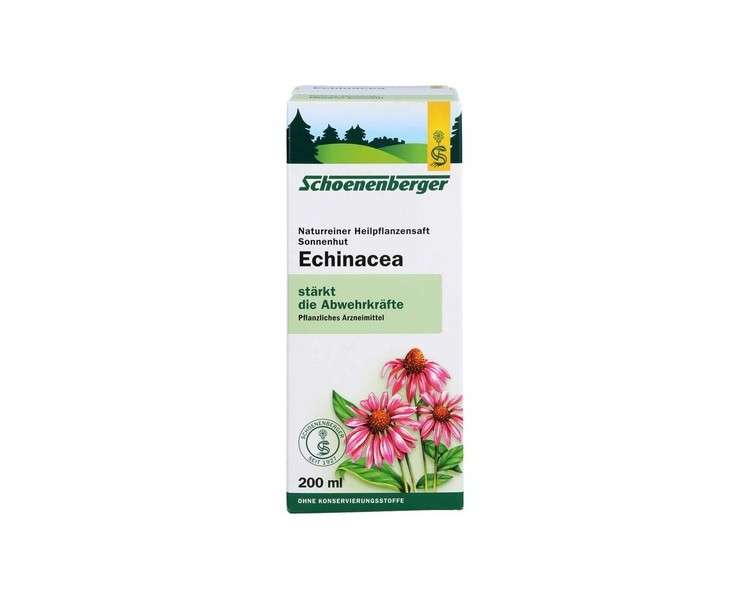 Schoenberger Echinacea Juice 200ml PZN00692110