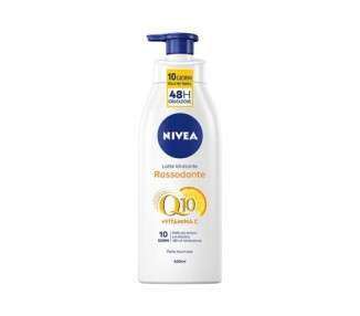 Nivea Moisturizing Body Milk Q10 + Vitamin C 400ml - Firming Cream for Dry Skin in 10 Days