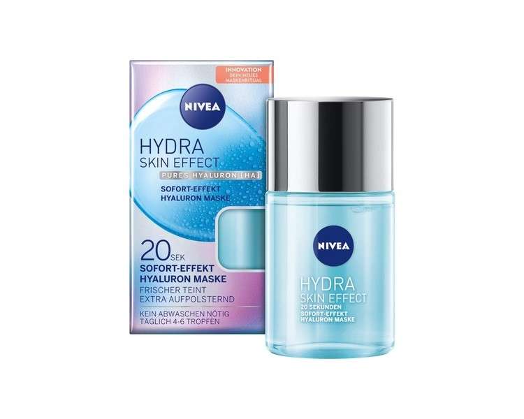 NIVEA Hydra Skin Effect 20 Seconds Instant Effect Hyaluronic Mask 100ml