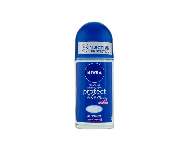 Nivea Protect & Care Deodorant Roll-On 50ml