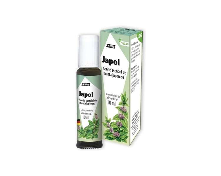 Salus Japanese Peppermint Oil Dietary Supplement 10ml - Supports Respiratory Health and Fights Muscle Pain