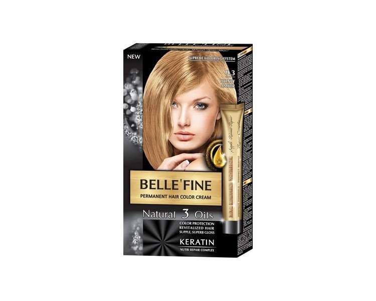 Belle Fine Black Series Luxurious Natural Hair Colouring Cream Long-Lasting
