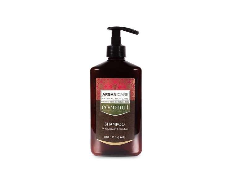 ArganiCare Coconut Shampoo for Dull Very Dry and Frizzy Hair 400ml