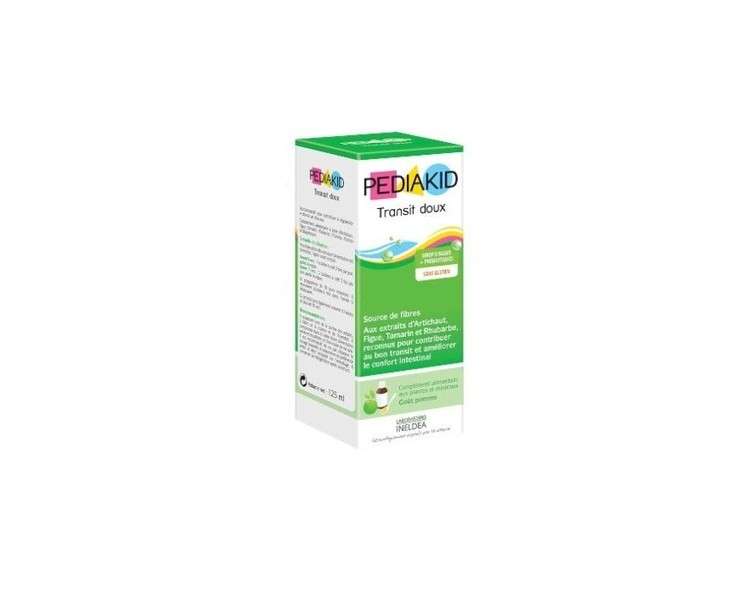 PEDIAKID Soft Transit Syrup Regulating Digestion with Agave Nectar and Fiber Comfort 125ml