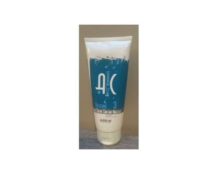 Sublimo Art & Contrast Curl Styling Cream Buckles Texture 3 100ml