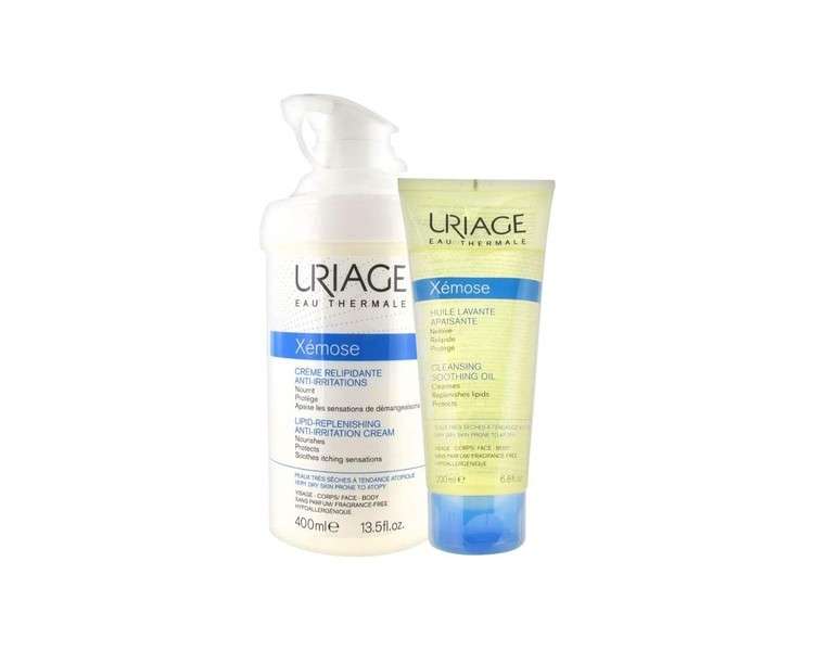 Uriage Xemose Anti-Irritation Cream and Cleansing Oil