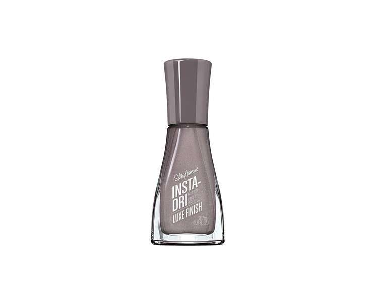 Sally Hansen Insta-Dri Nail Polish Luxe Finish Collection Extrava-Grey 0.31 Fl Oz