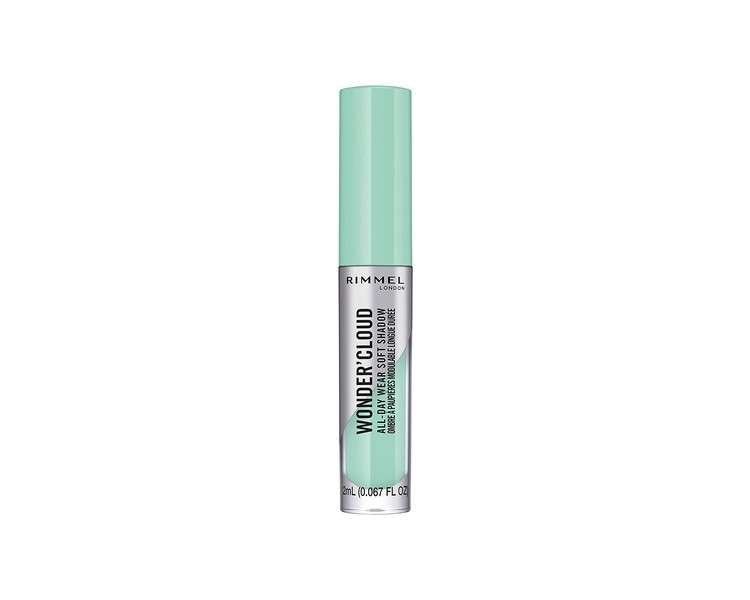 Rimmel London Wonder'Cloud Liquid Eyeshadow 007 Cool Mint 2ml