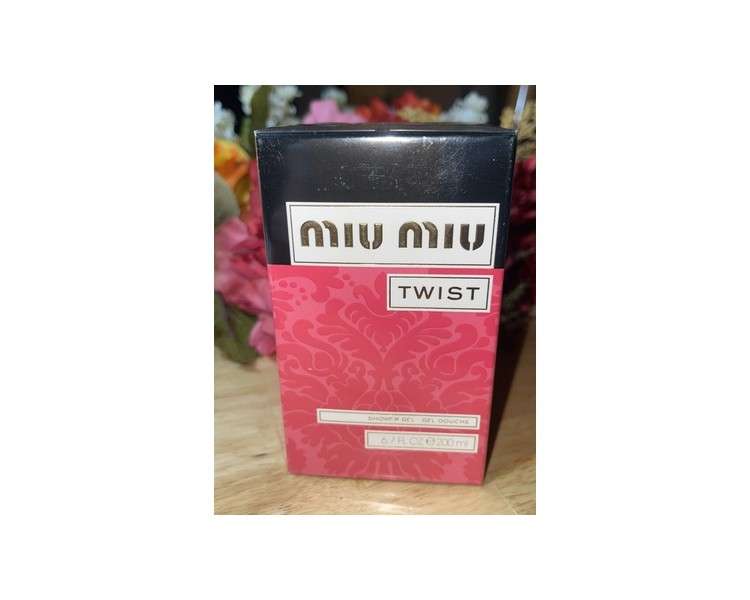 Miu Miu Twist Shower Gel 6.7oz 200ml BNIB and Sealed