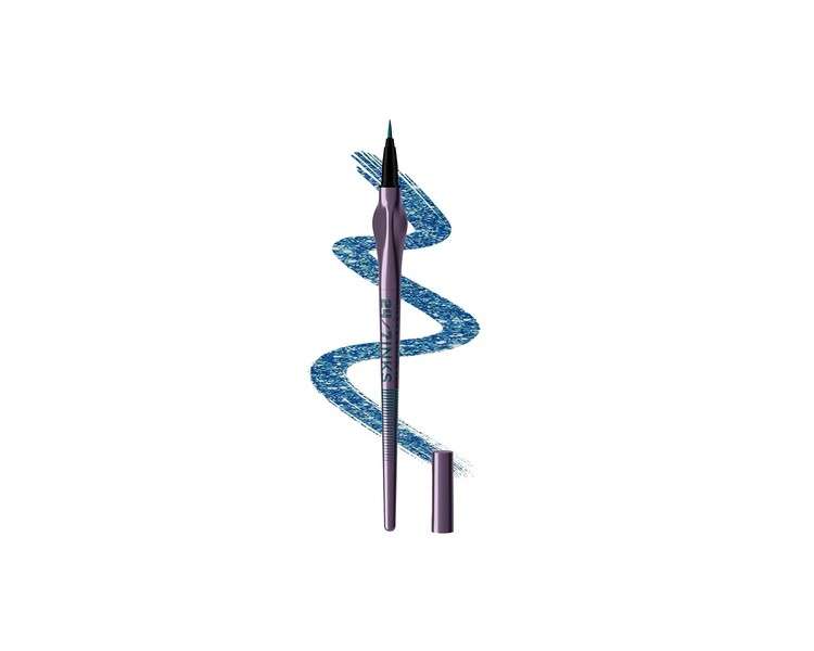 Urban Decay 24/7 Inks Liquid Eyeliner Pen Water-Resistant Smudge-Resistant Vegan Formula Precision Tip with Ergonomic Grip Deep End Deep Teal Shimmer