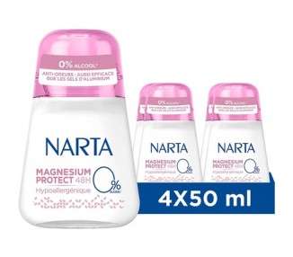 Narta Magnesium Protect Women's 48 Hour Ball Deodorant 50ml