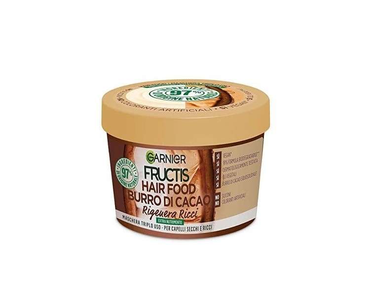 Garnier Fructis Hair Food Regenerating Cocoa Butter Hair Mask for Dry Hair