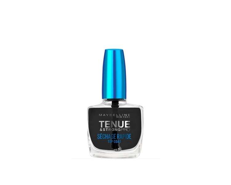 Maybelline Outfit & Strong Pro Topcoat quick drying Nail polish Transparent 10ml