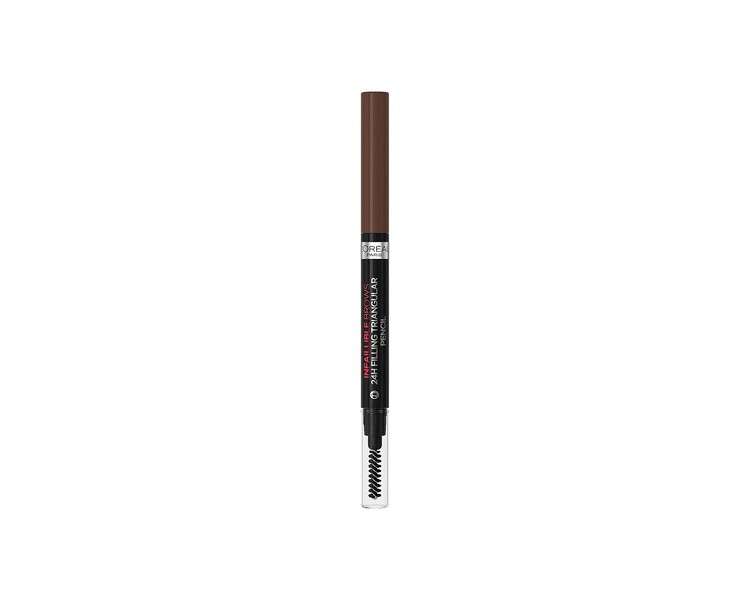 L'Oréal Paris Infaillible Brows 24h Brow Filling Triangular  Eyebrow Pencil 3.0 Brunette 1ml