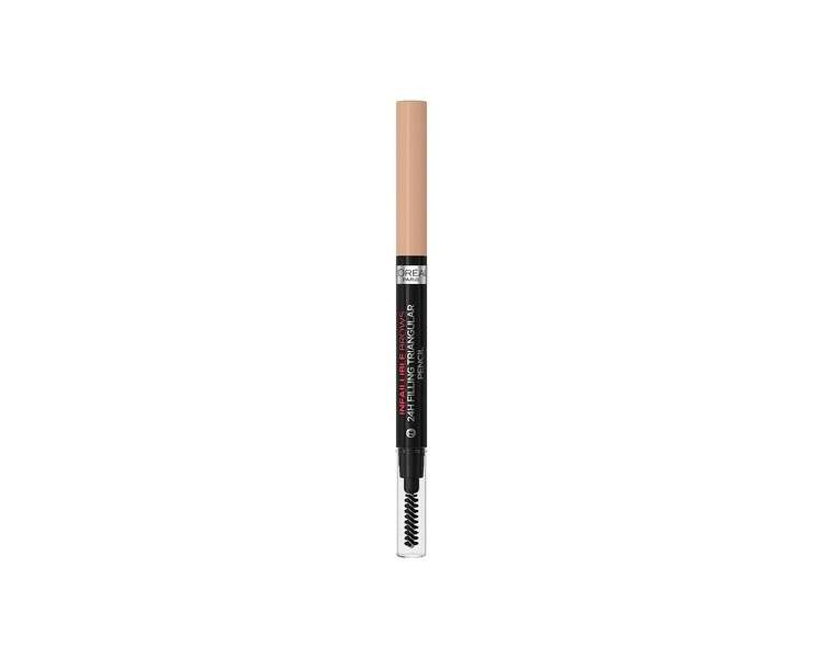 L'Oréal Paris Infaillible Brows 24H Filling Triangular Pencil 07 Blonde 1ml