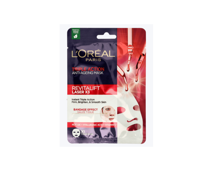 Loreal Revitalift Laser Triple Action Anti Aging Mask Firming Brightening and Smoothing 28g